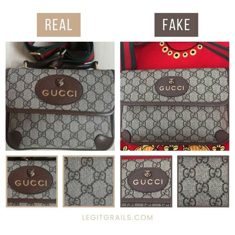 borsello gucci falso uomo|gucci real vs fake.